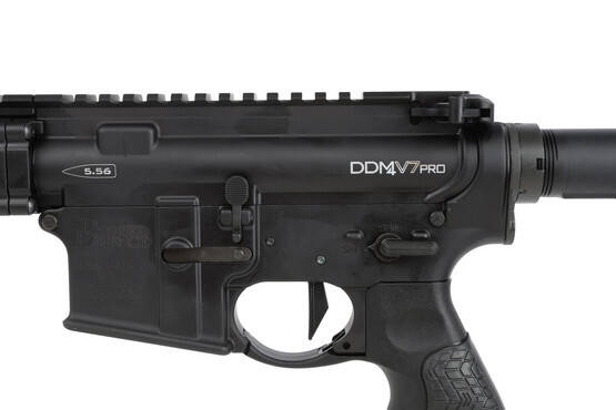 The DDM4v7 Pro Rifle features a high quality aftermarket trigger